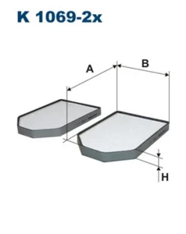 Внутрішньосалонний фільтр K10692X FILTRON