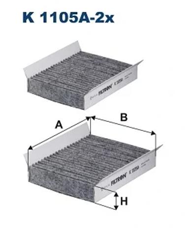 Фільтр пиловий K1105A2X FILTRON