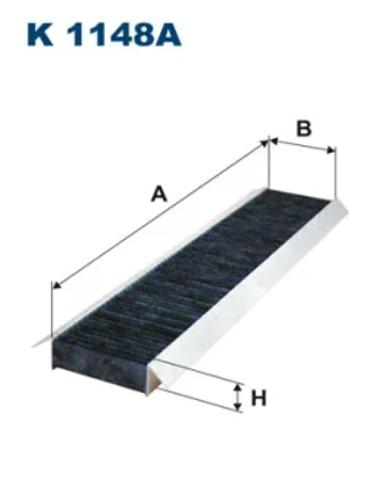 Фільтр повітряний обігрівача K1148A FILTRON