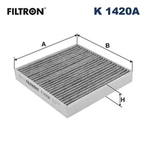 Повітряний фільтр салону K1420A FILTRON