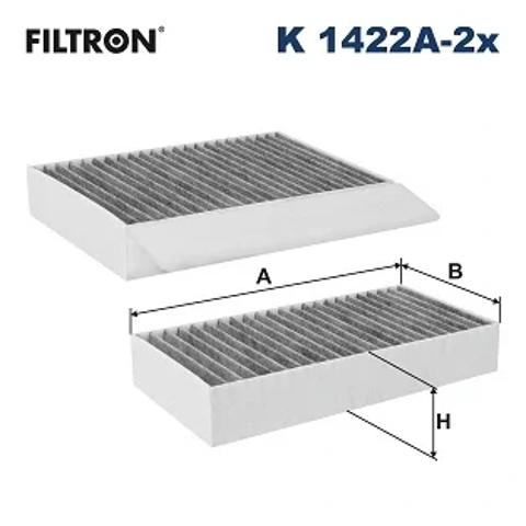 Фільтр повітряний обігрівача K1422A2X FILTRON