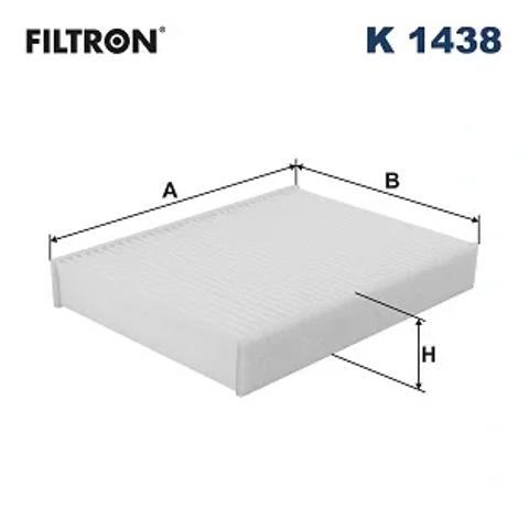 Повітряний фільтр салону K1438 FILTRON