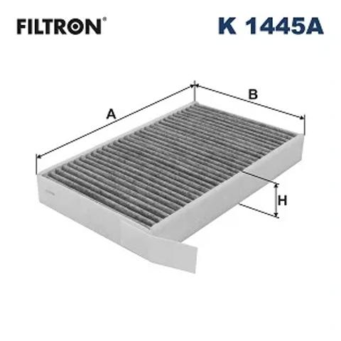 Фільтр салону вугільний K1445A FILTRON