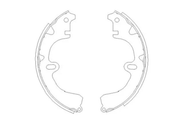 Колодки гальмові задні, барабанні KBS9918 KAVO PARTS