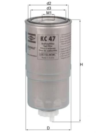 Фільтр палива KC47 MAHLE