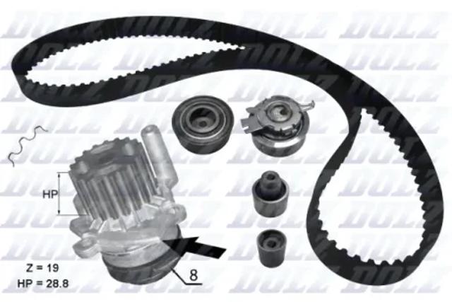 Комплект ГРМ KD100 DOLZ