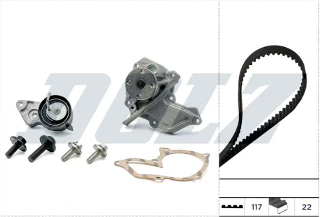 Ремкомплект ГРМ KD127 DOLZ