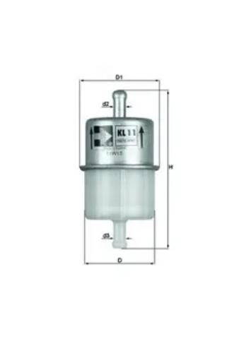 Фільтр паливний KL11OF MAHLE