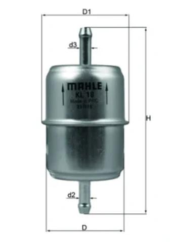 Фільтр паливний KL18OF MAHLE