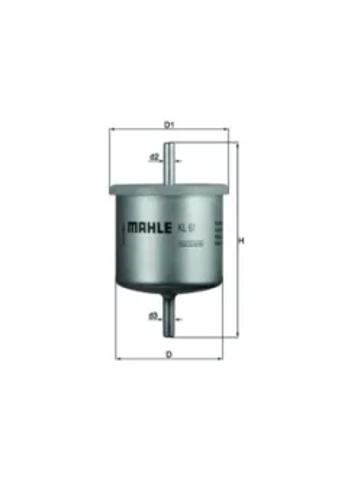 Фільтр палива KL61 MAHLE