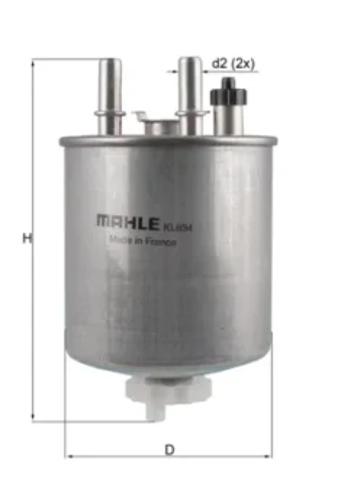 Фільтр палива KL834 MAHLE