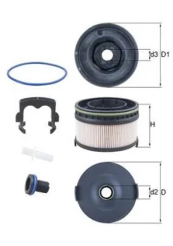 Фільтр-відстійник палива грубої очистки KX568KIT MAHLE