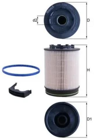 Фільтр палива KX705D MAHLE