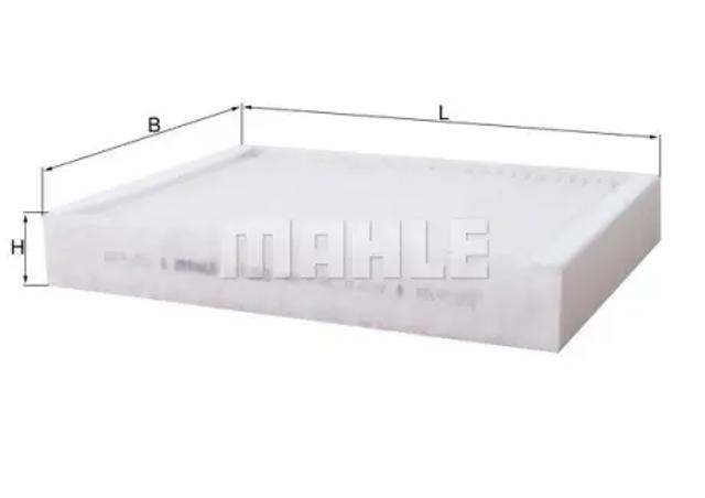 Повітряний фільтр салону LA1263 MAHLE