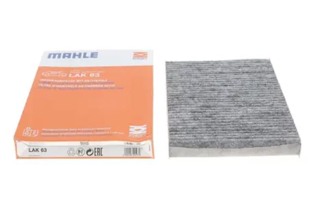 Повітряний фільтр салону LAK63 MAHLE