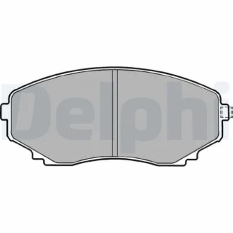 Тормозні колодки LP1095 DELPHI