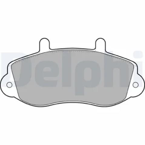 Тормозні колодки LP1406 DELPHI