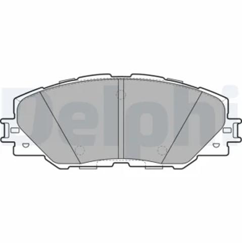 Тормозні колодки LP2003 DELPHI