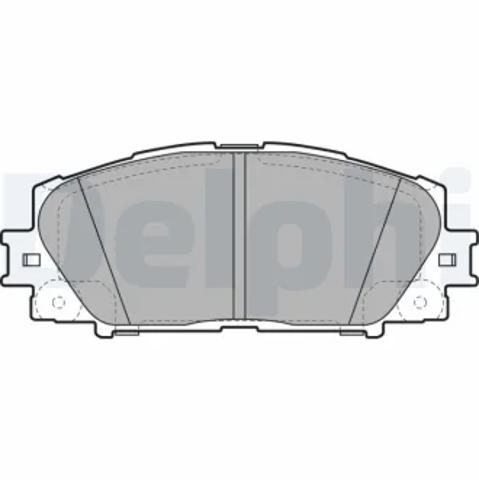 Гальмівні колодки LP2135 DELPHI
