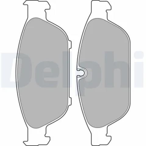 Дискові гальма LP2238 DELPHI