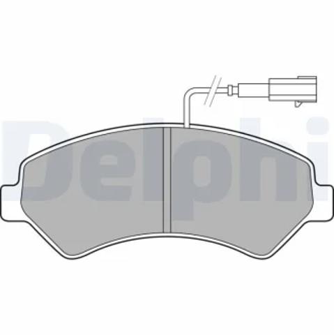Дискові гальма LP2492 DELPHI