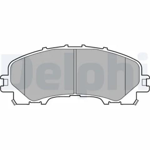 Гальмівні колодки LP3183 DELPHI