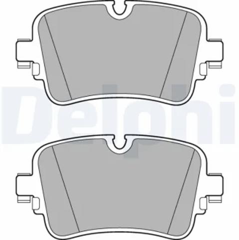 Колодки на гальмо задній дисковий LP3274 DELPHI