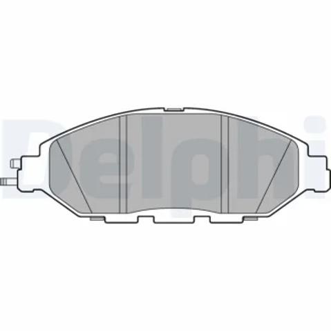 Тормозні колодки LP3278 DELPHI