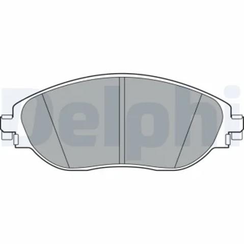 Тормозні колодки LP3368 DELPHI