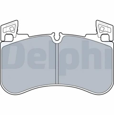 Тормозні колодки LP3540 DELPHI