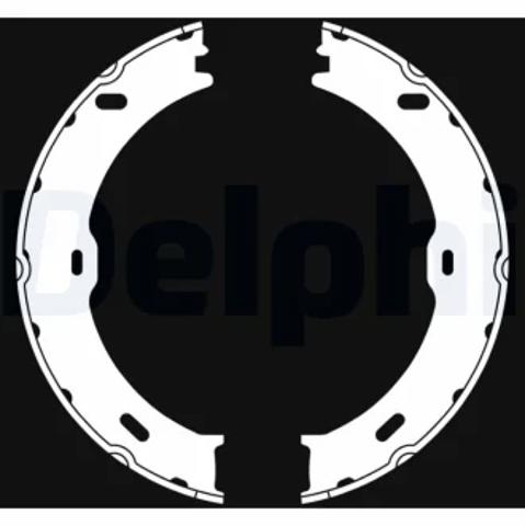 Гальмівні колодки стоянкового гальма LS2018 DELPHI