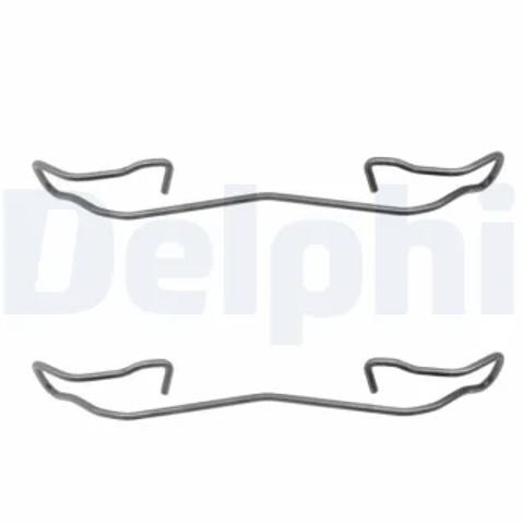Ремкомплект передніх гальм LX0167 DELPHI