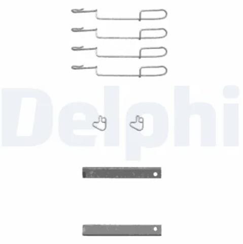 Ремкомплект гальмівних колодок LX0347 DELPHI