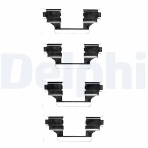 Ремкомплект передніх гальм LX0403 DELPHI