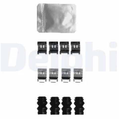 Ремкомплект гальмівних колодок LX0593 DELPHI