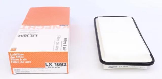 Автомобільний фільтр повітря LX1692 MAHLE