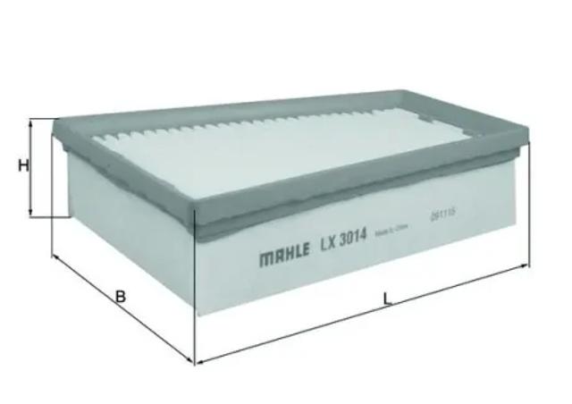 Автомобільний фільтр повітря LX3014 MAHLE