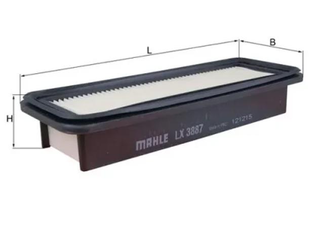 Елемент повітряного фільтра LX3887 MAHLE