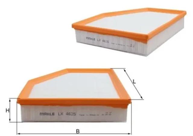 Фільтр повітряний LX4625 MAHLE
