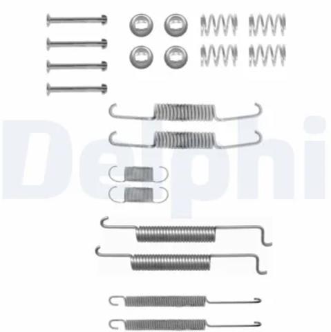 Монтажний комплект задніх барабанних колодок LY1033 DELPHI