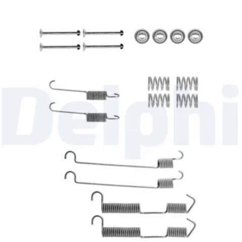 Ремкомплект гальмівних колодок LY1054 DELPHI