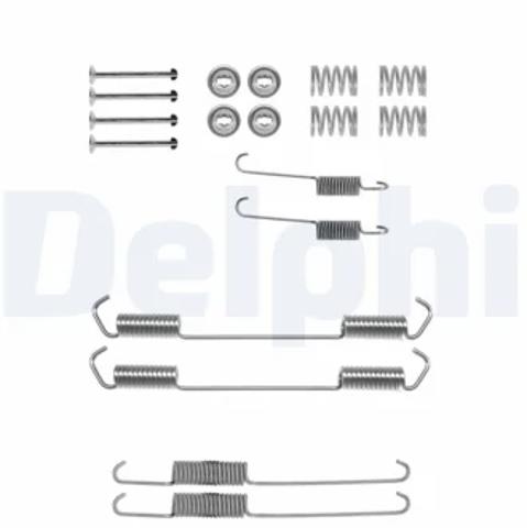 Монтажний комплект задніх барабанних колодок LY1062 DELPHI