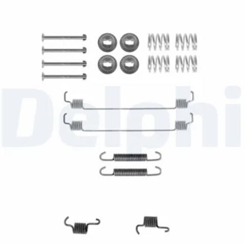 Монтажний комплект задніх барабанних колодок LY1261 DELPHI