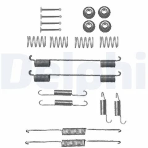 Монтажний комплект задніх барабанних колодок LY1345 DELPHI