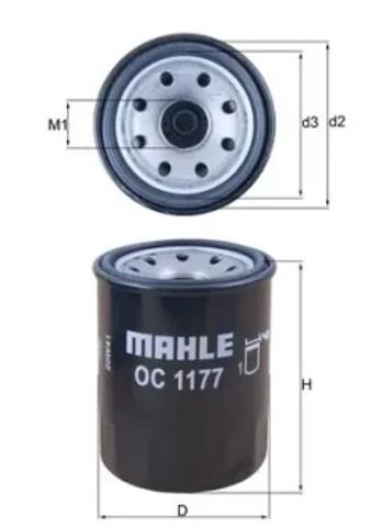Фільтр відцентровий очищення масла OC1177 MAHLE