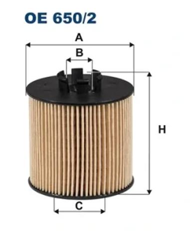Фільтр масляний OE6502 FILTRON