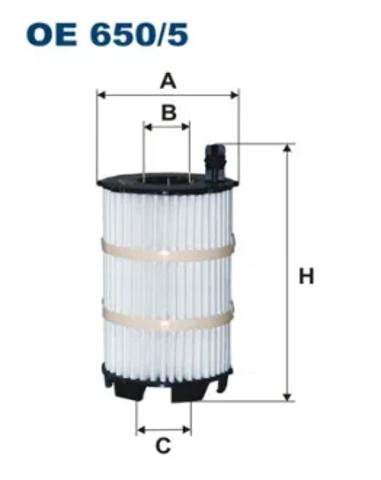 Фільтр масляний ДВЗ OE6505 FILTRON
