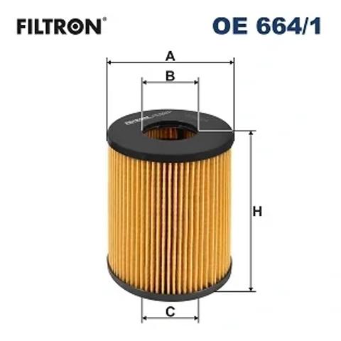 Фільтр масляний OE6641 FILTRON