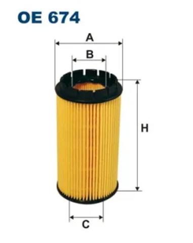 Фільтр очищення масла відцентровий OE674 FILTRON