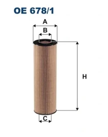 Фільтр масла OE6781 FILTRON